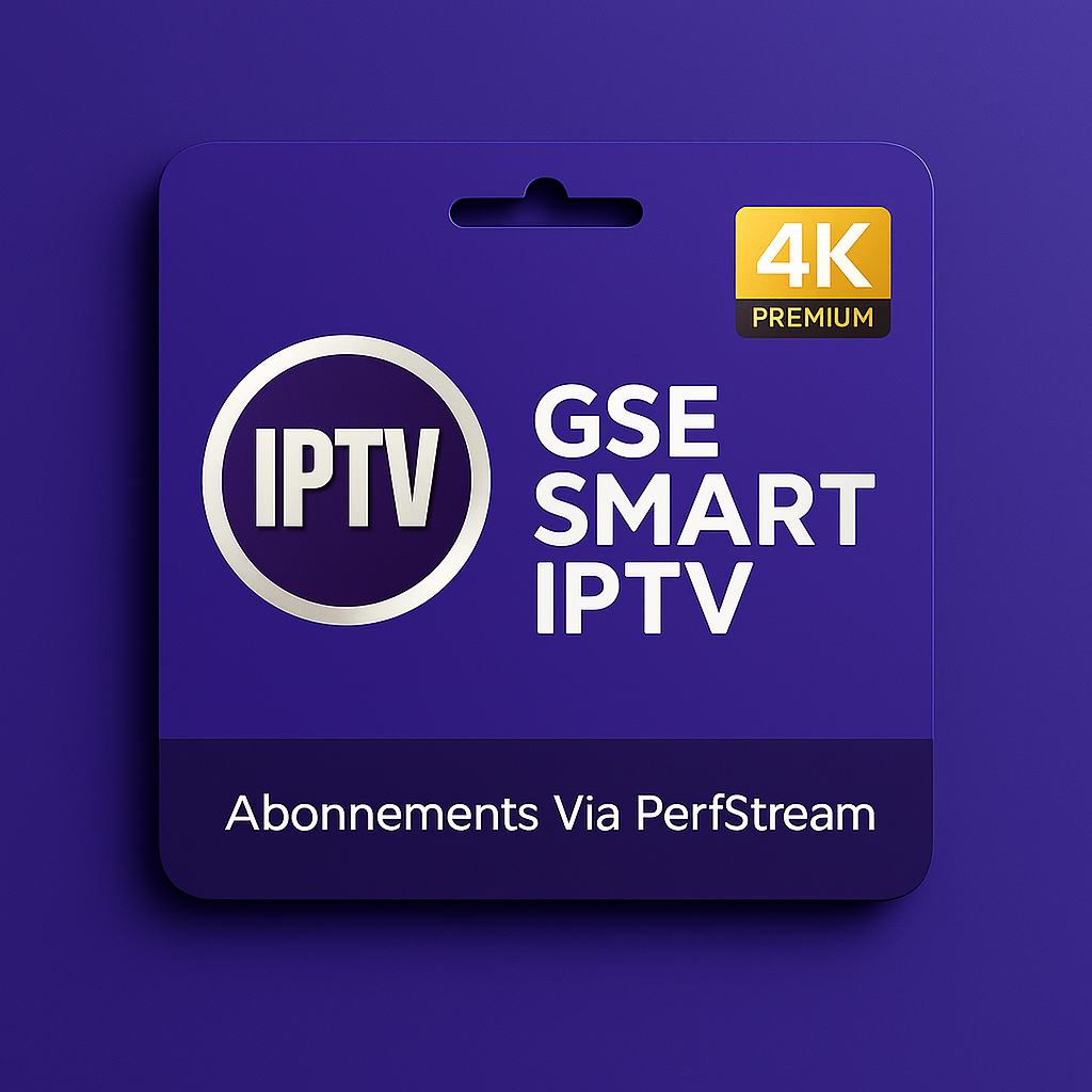 GSE Smart IPTV – IPTV Android, iOS & Apple TV avec Netflix